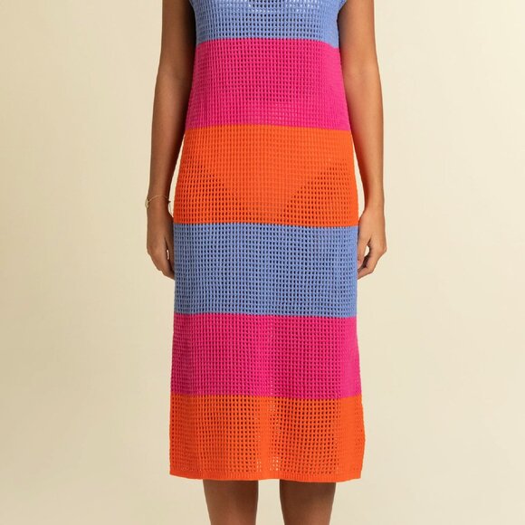 "Aube" Knit Coverup Dress - Picture 2 of 2